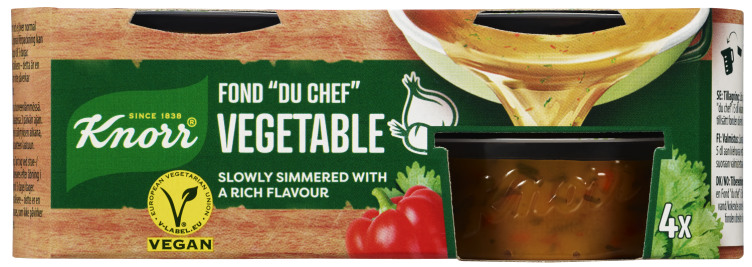 Fond Du Chef Grønnsak 4x28g Knorr