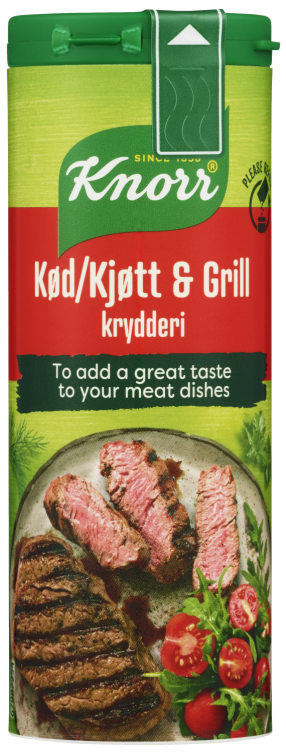 Kjøtt&Grillkrydder 90g boks Knorr