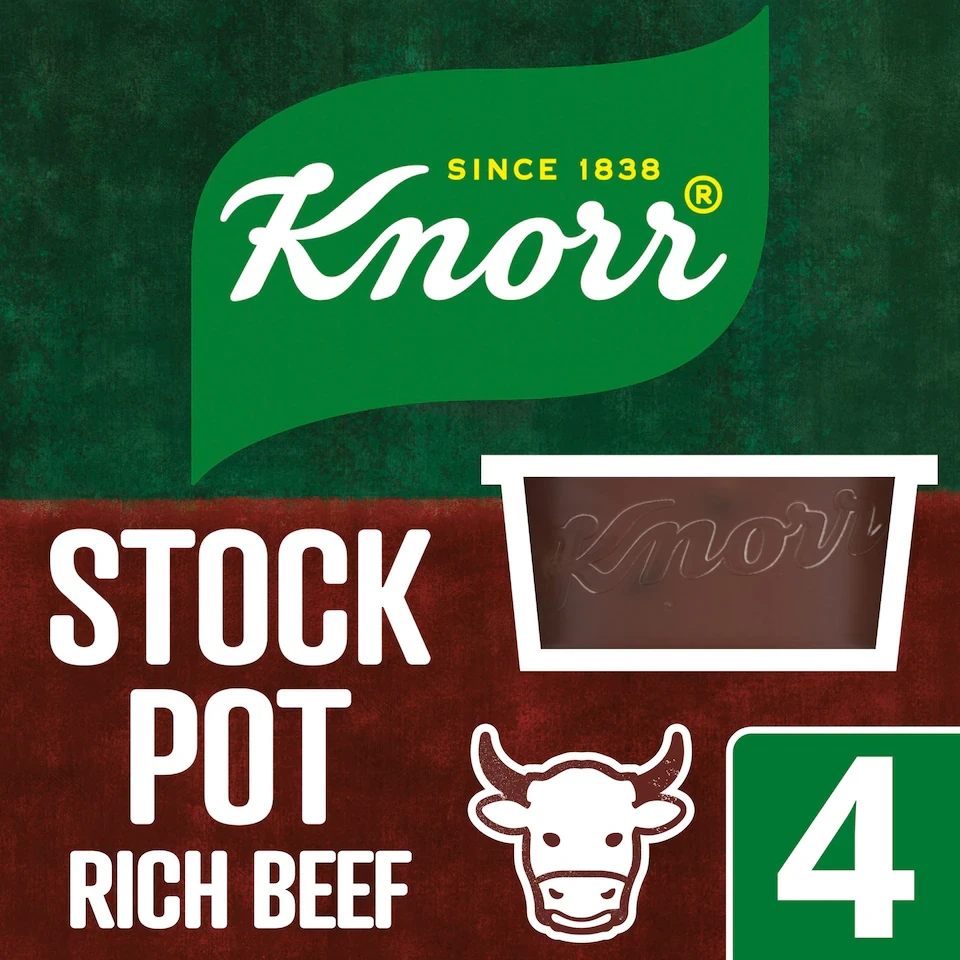 Knorr Rich Beef Stock Pot 4 x 28g