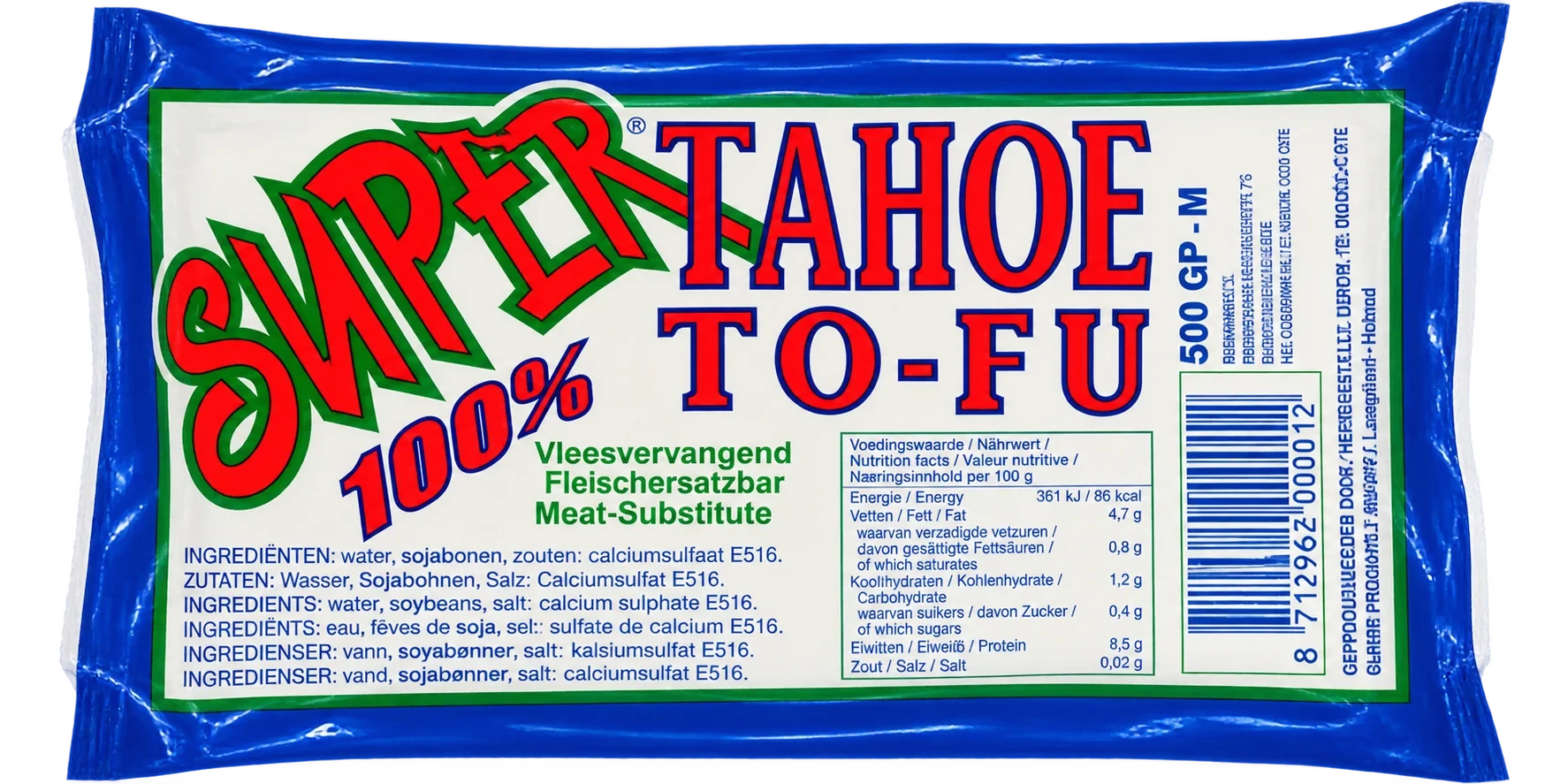Super Tahoe Tofu 500g