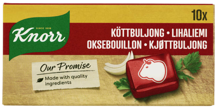 Kjøttbuljong 10stk Knorr