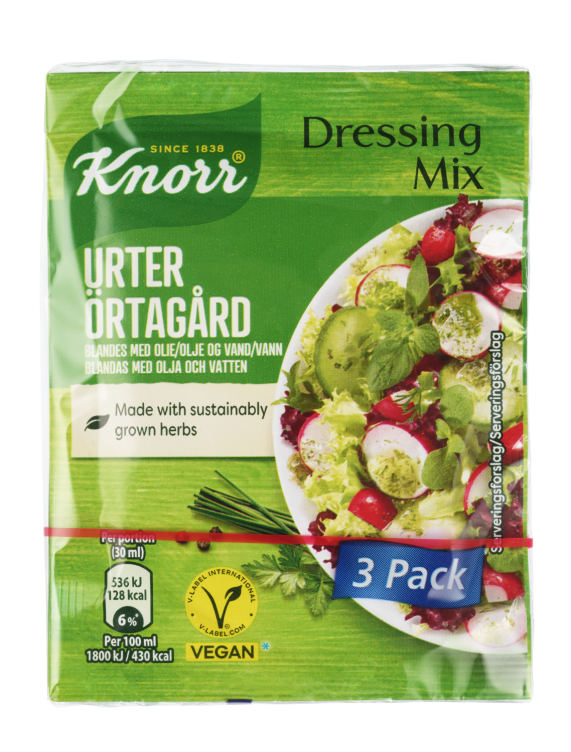 Dressingmix Urter 24 3pk Knorr