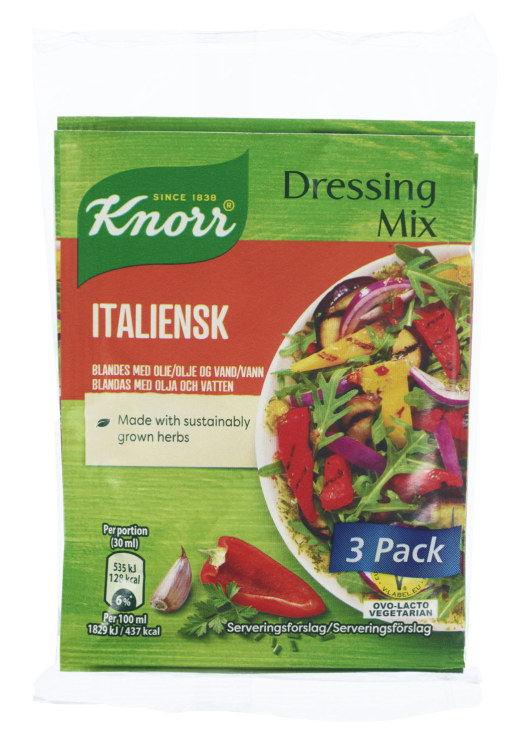 Dressingmix Italiensk 3pk Knorr