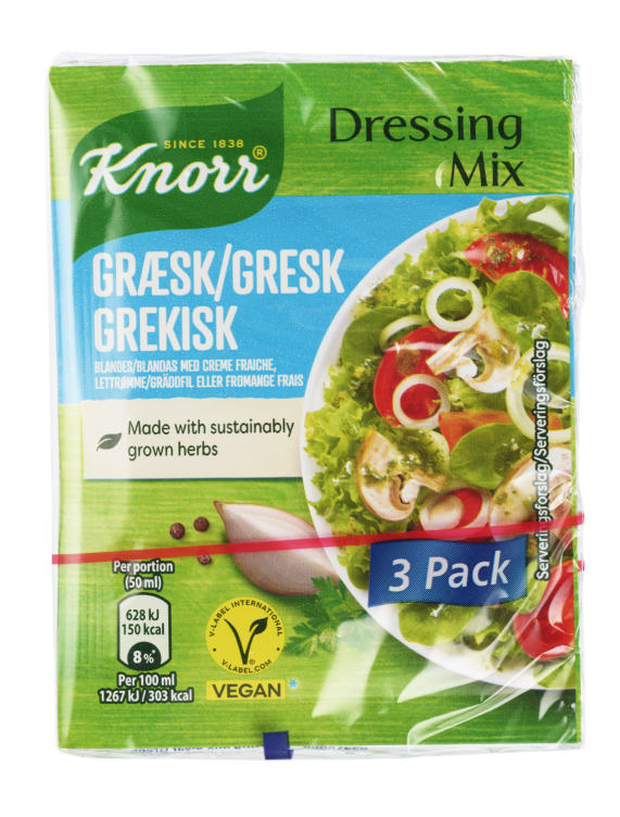 Dressingmix Gresk 3pk Knorr