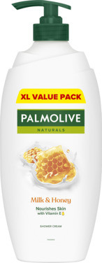 Palmolive Dusjsåpe Milk & Honey 750ml Pumpe Naturals