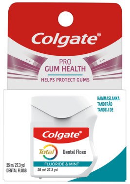 Colgate Total Pro Gum Health Mint Tanntråd 25 m