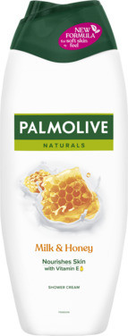 Palmolive Dusjsåpe Milk & Honey 500ml Naturals