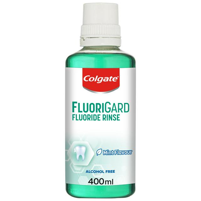 Colgate Fluorigard Daily Rinse Mouthwash Alcohol Free 400ml