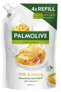 Palmolive Håndsåpe Refill Milk & Honey 1000ml Doy Naturals