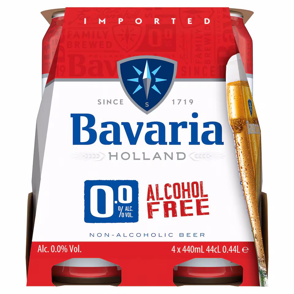 Bavaria Alcohol Free Beer 4 x 44cl