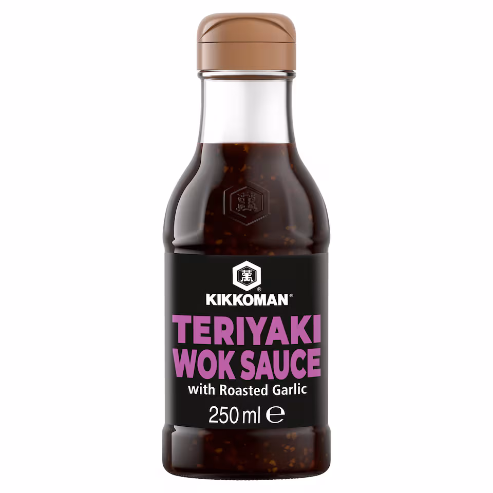 Kikkoman Teriyaki Sauce & Garlic 250Ml