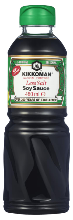 Soyasaus Mindre Salt 480ml Kikkoman