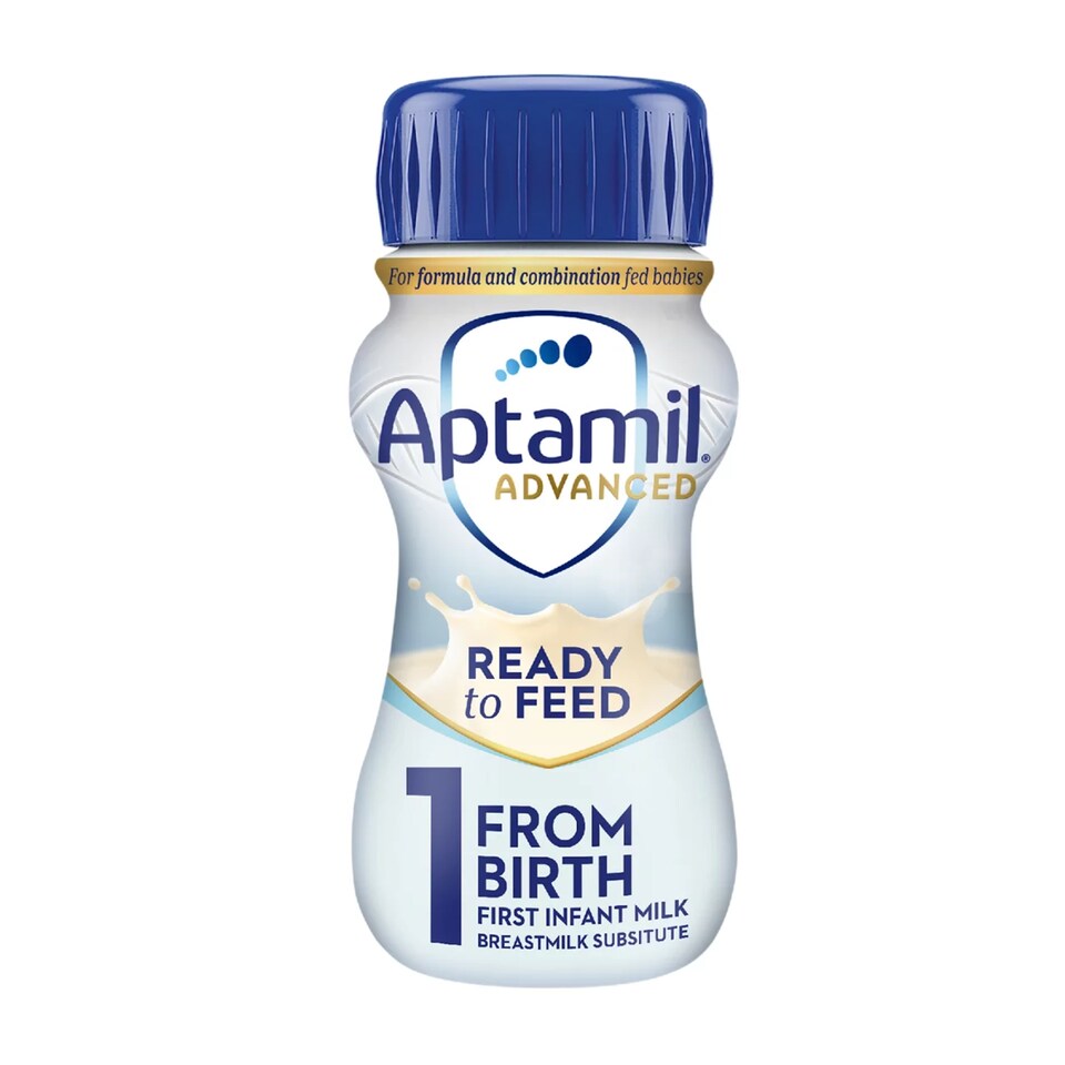 Aptamil Advanced 1 First Baby Milk Formula Liquid Ready to Feed from Birth 200ml