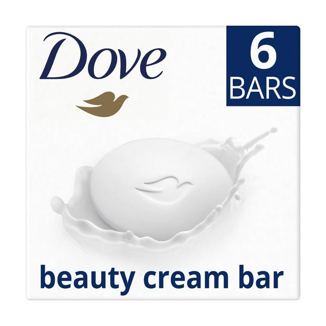 Dove 6 x 90g Original Beauty Bar Cream Soap