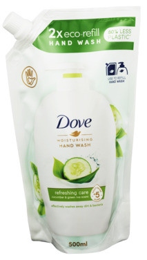 Dove Fresh Touch Håndsåpe Refill 500ml