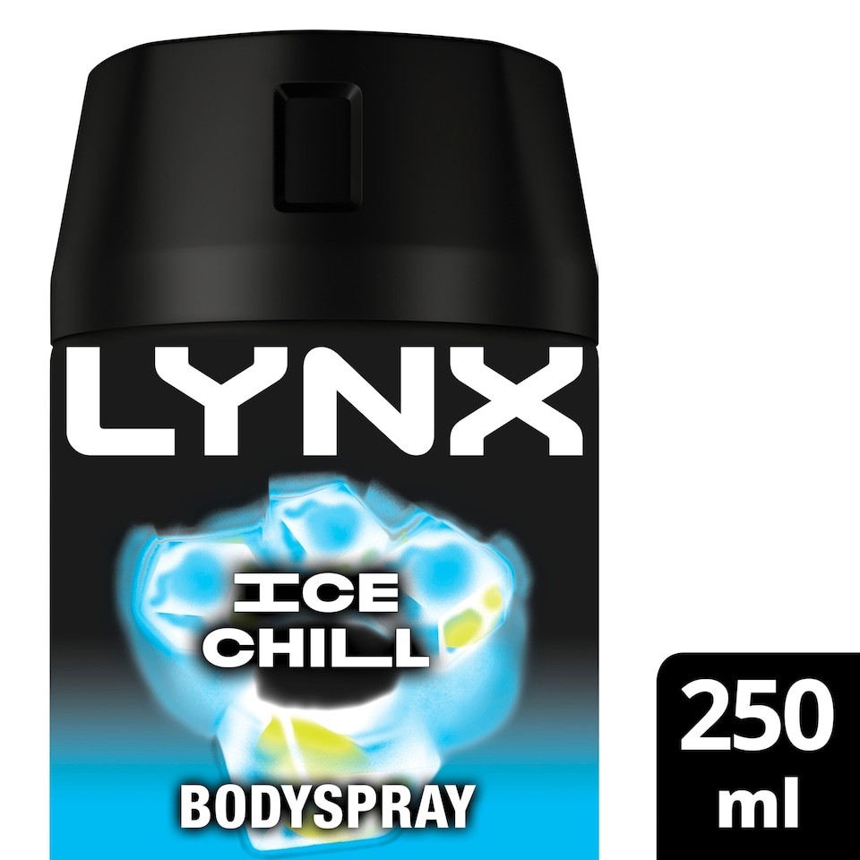 Lynx Ice Chill 48h Deodorant Bodyspray for Men 250ml
