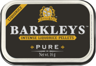 Barkleys Intense Pure Liquorice Pellets 16g