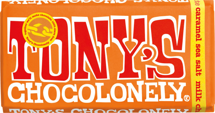 Milk Chocolate Karamell 180g Tony's