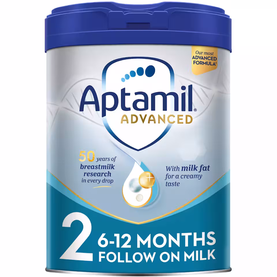 Aptamil Advanced 2 Follow On Baby Milk Formula Powder 6+ Mth 800g