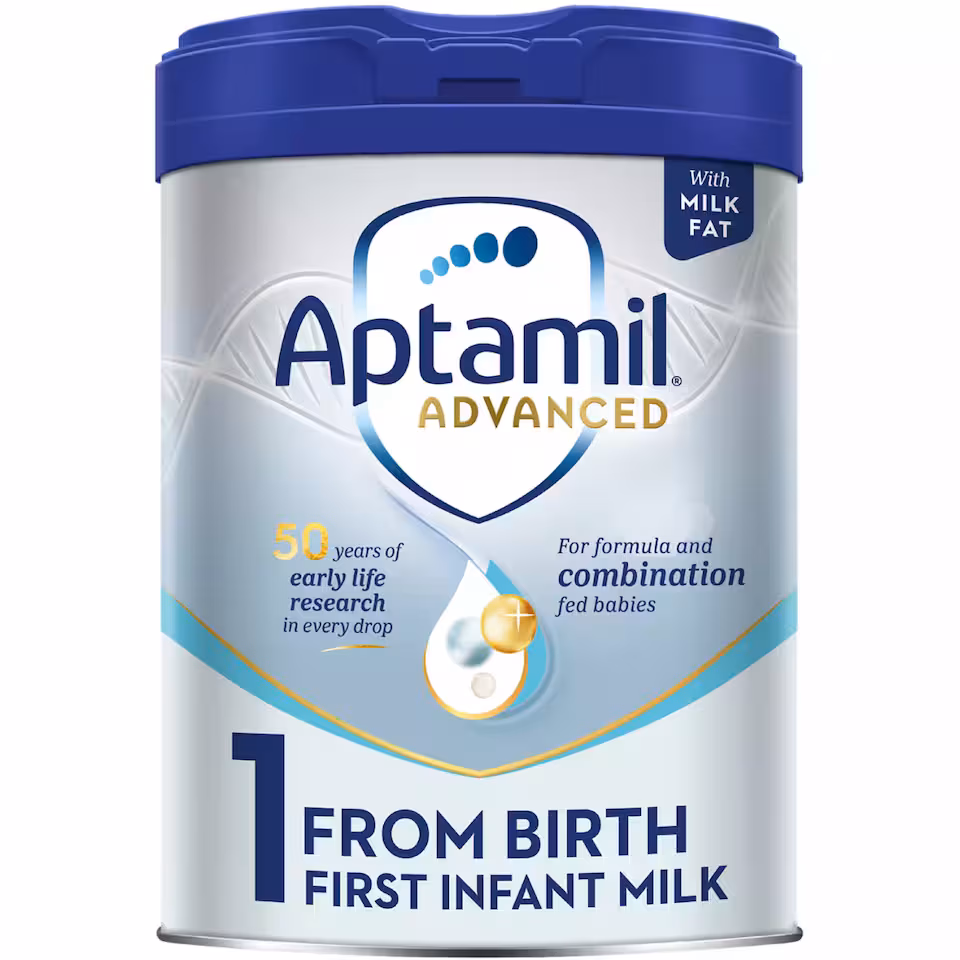 Aptamil Advanced 1 First Baby Milk Formula Powder From Birth 800g