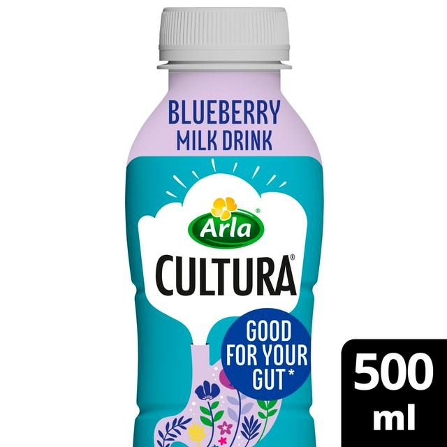 Arla Cultura Blueberry Gut Health Milk Drink 500ml