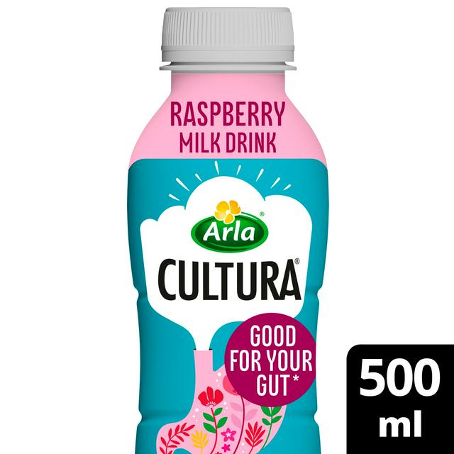 Arla Cultura Raspberry Gut Health Milk Drink 500ml