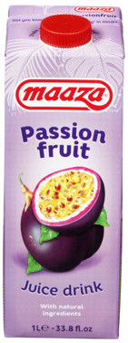 Pasjonsfruktjuice 1l Maaza