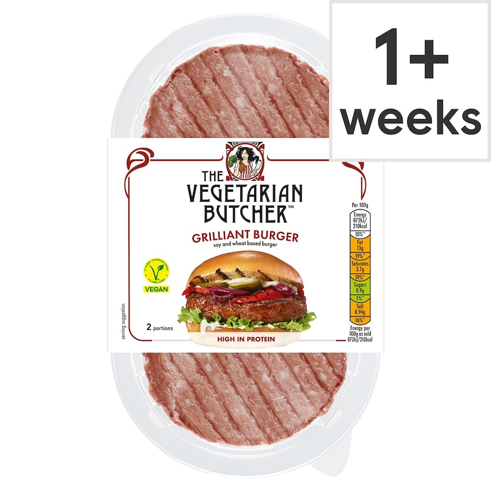 The Vegetarian Butcher Grilliant Burger 200g