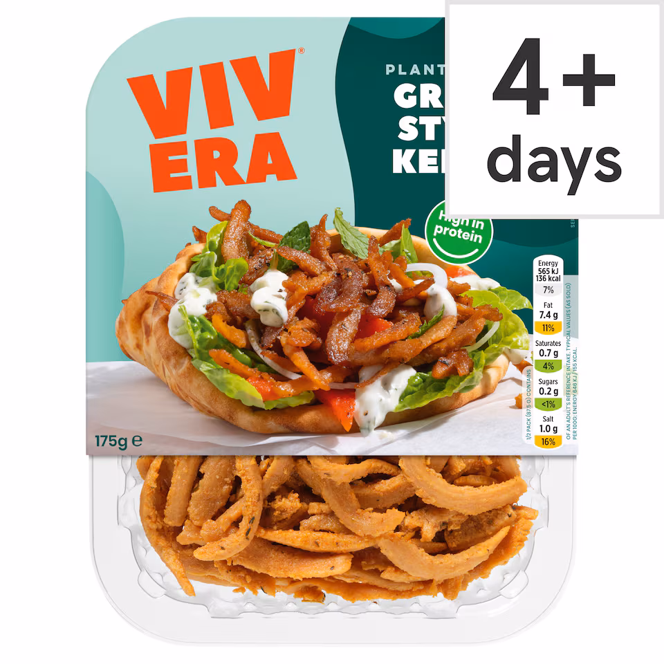 Vivera Veggie Greek Kebab 175G