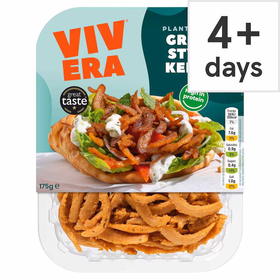 Vivera Veggie Greek Kebab 175G
