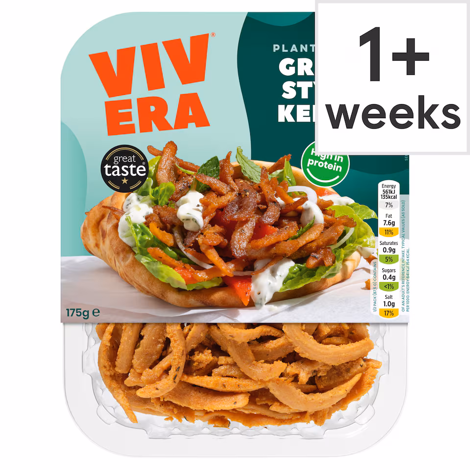 Vivera Veggie Greek Kebab 175G