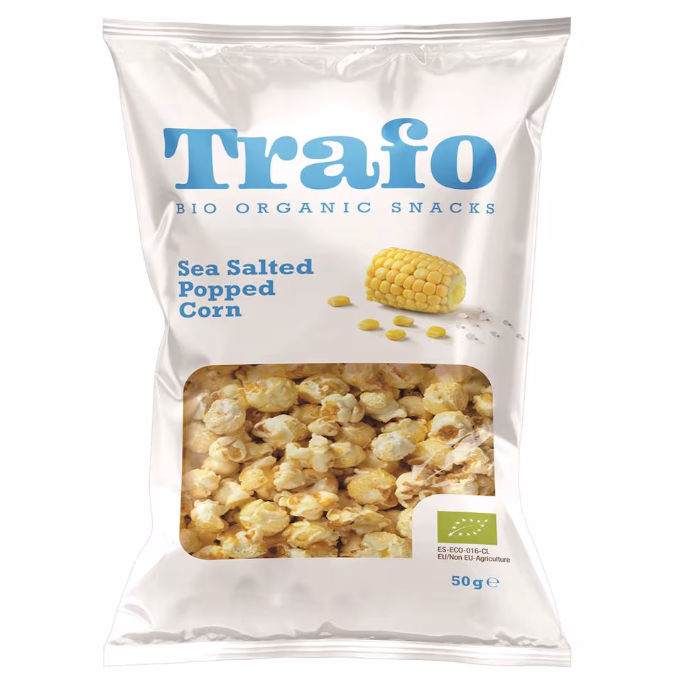 Organic Sea Salted Popcorn 50g (Trafo)