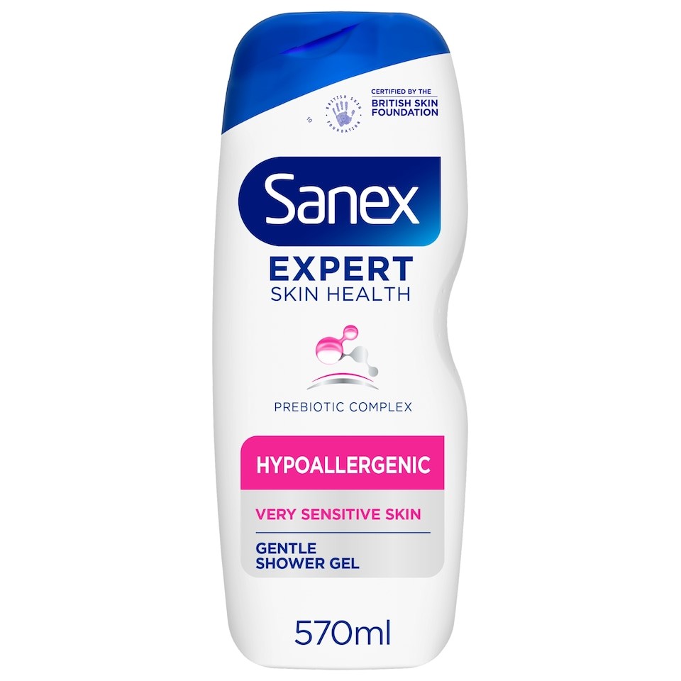 Sanex Expert Skin Health Hypoallergenic Shower Gel 570ml