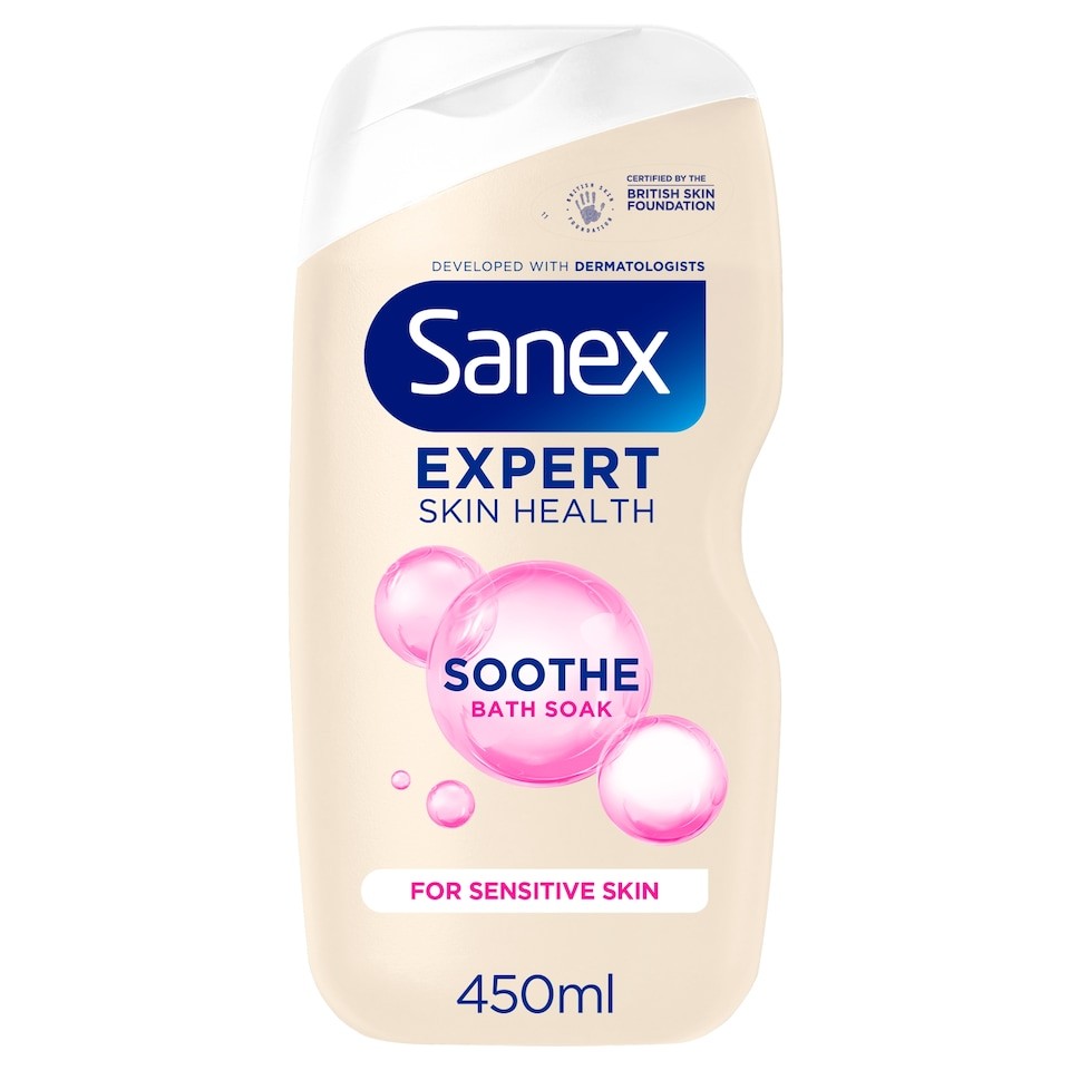 Sanex Expert Skin Health Sensitive Bath Soak 450Ml