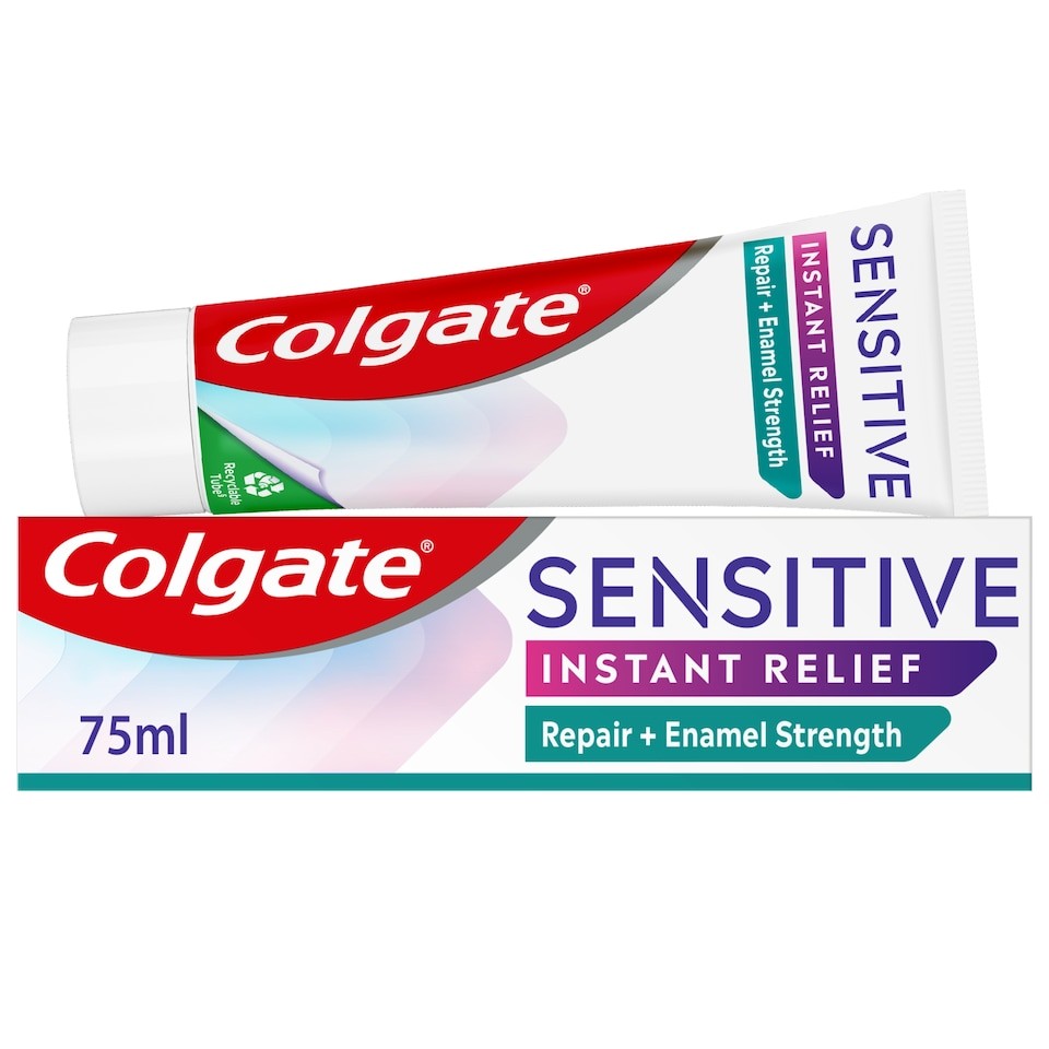 Colgate Sensitive Instant Relief Repair & Enamel Strength Toothpaste 75ml