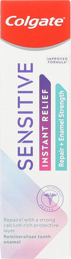 Colgate Sensitive Instant Relief Repair + Enamel Strength Tannkrem 75 ml