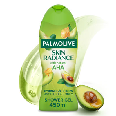 Palmolive Skin Radiance Avocado & Honey Body Wash Shower Gel 450ml