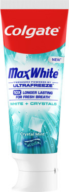 Colgate Tannkrem Max White White Crystals 75ml