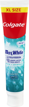Colgate Tannkrem Max White White Crystals 125ml