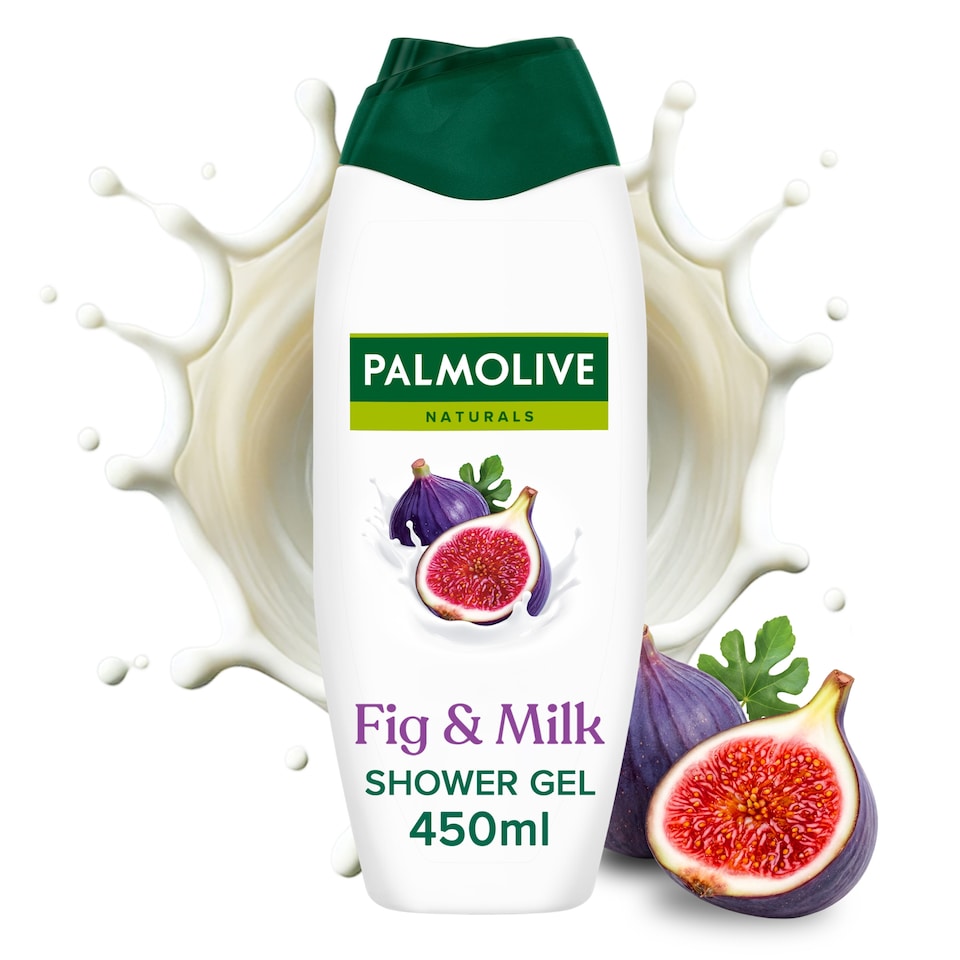 Palmolive Naturals Fig & Milk Shower Gel Body Wash 450ml