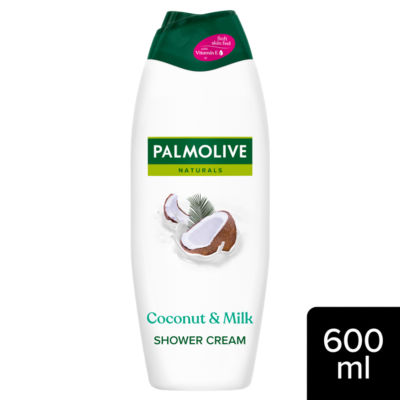 Palmolive Naturals Coconut & Milk Shower Gel Body Wash 600ml