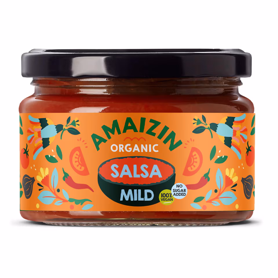 Organic Mild Salsa Dip 260g (Amaizin)