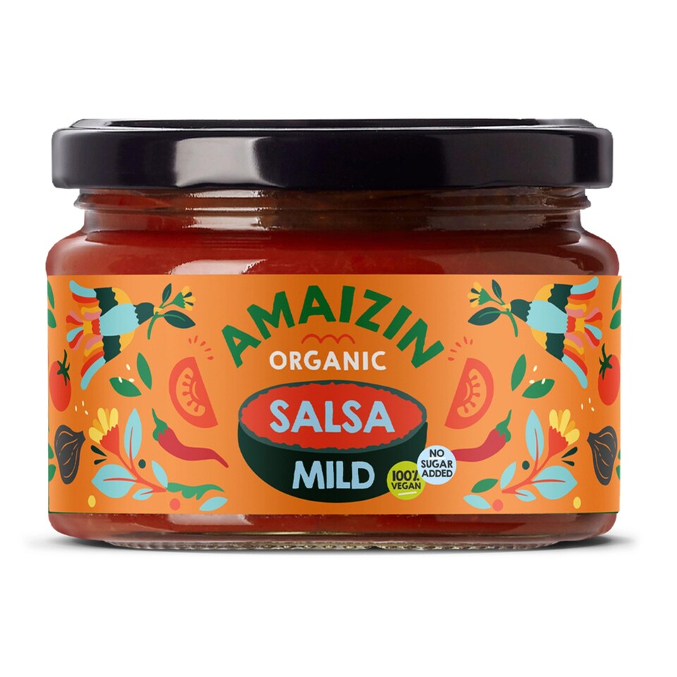 Organic Mild Salsa Dip 260g (Amaizin)
