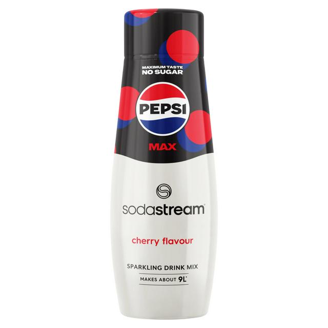 Pepsi Max Sodastream Sparkling Drink Mix Cherry Flavour 440ml
