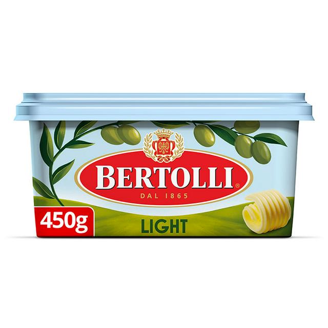 Bertolli Olive Oil Light Spread Alternative to Spreadable Butter 450g