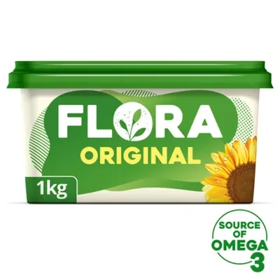 Flora Original Butter Alternative With Natural Ingredients 1kg