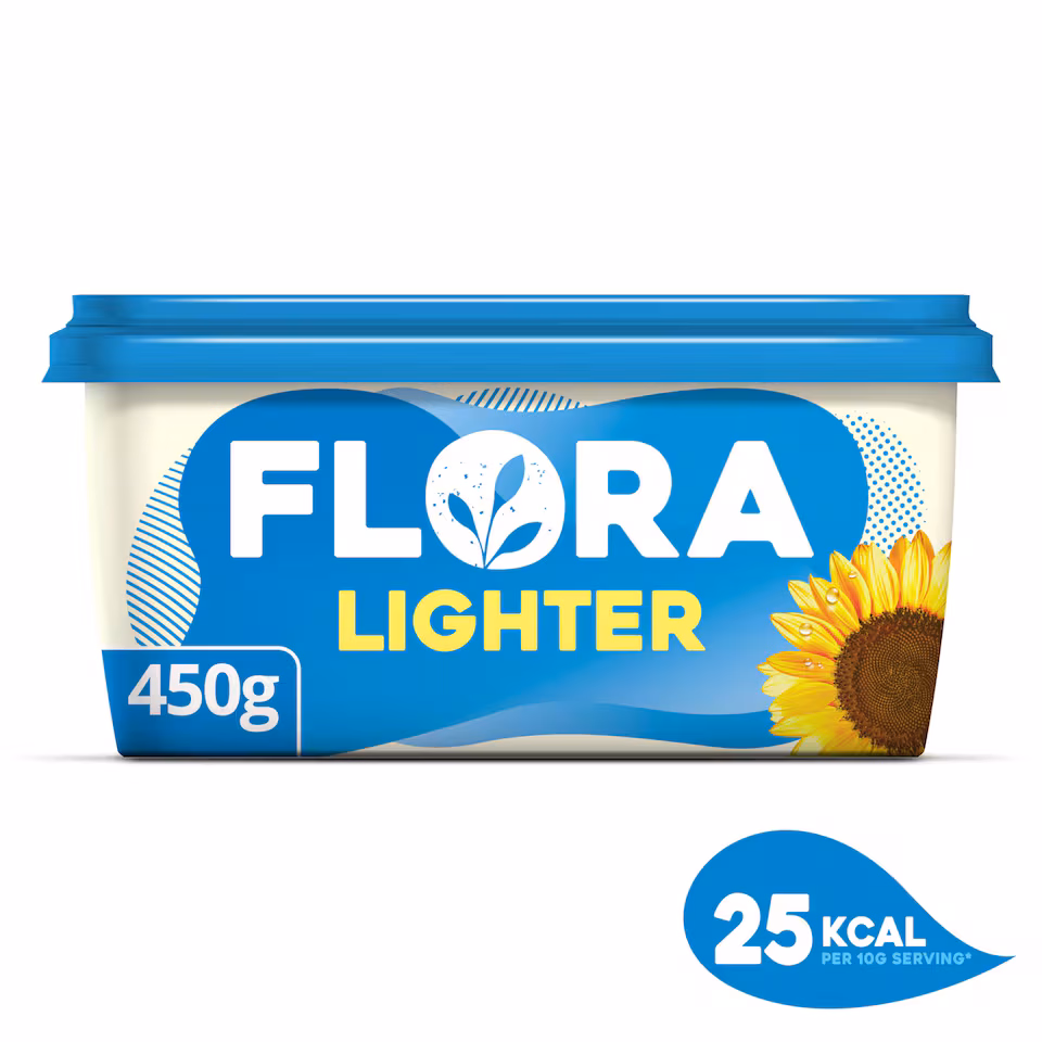 Flora Lighter Spread With Natural Ingredients 450G