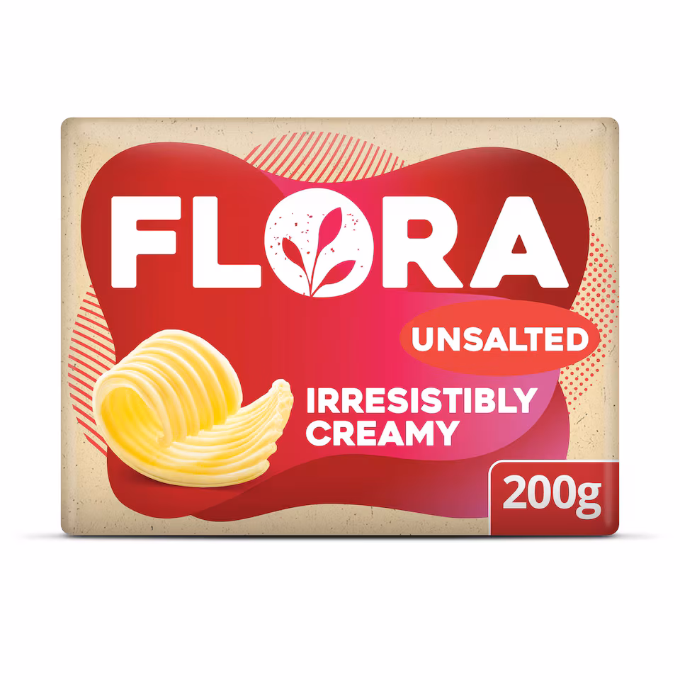 Flora Plant Butter Unsalted 200g