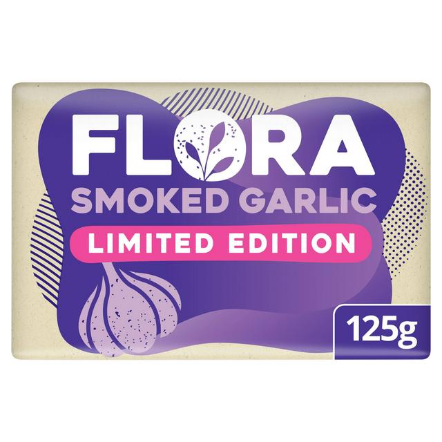Flora Smoked Garlic Butter, Limited Edition 125g