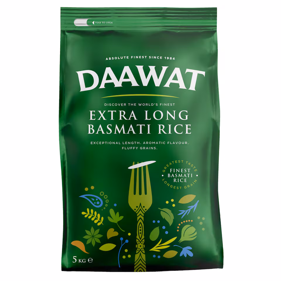 Daawat Extra Long Basmati Rice 5kg